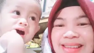 Jemput baby R ke rs pasca oprasi hernia 