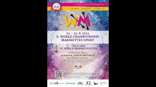 X. World Championship Majorettes Sport 2023 - 2. day
