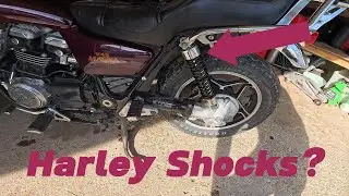 Honda Magna Shock Upgrade!!