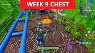 Callum5tewart's Block Week 9 Legendary Chest Location - Fortnite (The Block) Season 8