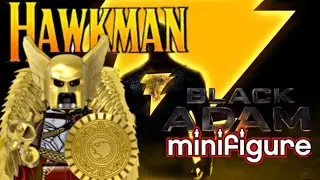 LEGO HAWKMAN DC BLACK ADAM MOVIE MINIFIGURE XINH X0349 XH2013 LEGO UNOFFICIAL #lego #blackadam #dceu