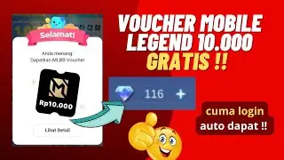 KLAIM SEBELUM KEHABISAN !! Cara Mendapatkan Voucher Diamond Mobile Legends Gratis Terbaru