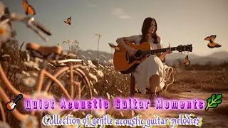 🎸Quiet Acoustic Guitar Moments🌿 Collection of gentle acoustic guitar melodies