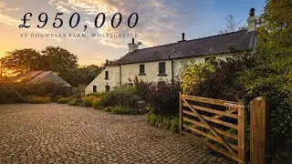 Stunning, fully renovated, farmhouse with separate three bedroom barn conversion in Pembrokeshire