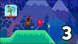 Ultimate Bowmaster - Gameplay Walkthrough Part 3 - Arnold Character - Android Gameplay