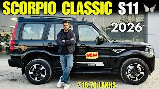 Scorpio Classic S11 Top Model 2026 Detailed Review ✅ Scorpio Classic Top Model New Price & Features🔥