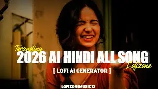 AI Created 2026's Hindi Music & You Won't Believe It! 🤖🎵 | 54 Min Non-Stop Mix | LofiZone Music