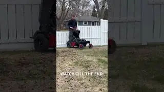 NEW Z-TURF 24&rdquo; STAND-ON AERATOR! #asmr #best #lawncare #landscaping