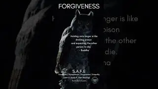 Forgiveness: Holding onto anger...