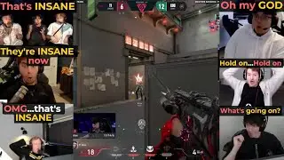 Valorant Pros/Streamers Reacts To T1 Stax's INSANE 1v2 CLUTCH Against EDG