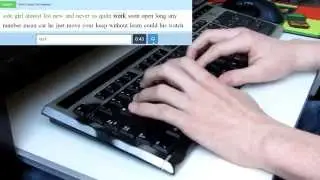 Logitech scissor switches sound test