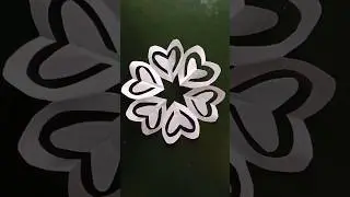 How to cut a snowflake | Paper Snowflake Design | Christmas decoration ideas| Easy home decor craft