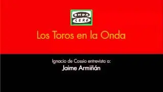 Cossío entrevista a Jaíme Armiñán