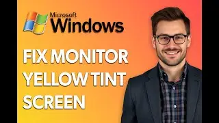 How To Fix Monitor Yellow Tint Screen Windows [Easiest Way]
