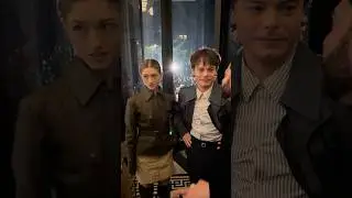 Charlie Heaton & Natalia Dyer in London 2025