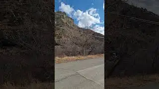 A BNSF manifest train coming through Helper Utah. pt4 #train #utah #railway #fyp #shorts