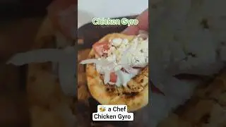 #chefkrunchy #beachef #chicken #gyro