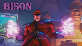 Street Fighter V ALL BISON Character Cutscenes Story Mode (Gerald C Rivers)