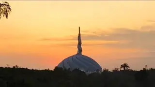 Tampilan masjid IKN nusantara menuju bulan suci Ramadhan🤩🎉