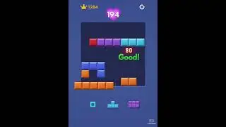 Block blast gameplay 1 (no commentary)
