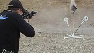 MGM Targets &ndash; AR550 Steel Targets &ndash; Full auto 556 on MGM Targets BCC Zone