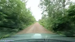 Driving to Cape Egmont Lighthouse, Prince Edward Island