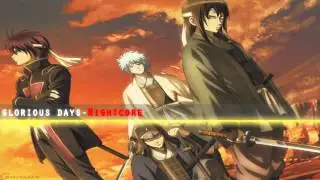 ※nightcore※ending Song gintama glorious days