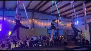 My FIRST Aerial Hammock performance | Gypsea Air Yoga | Tarpon Springs, FL