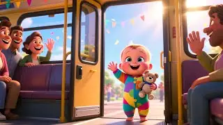 Learn ABC Bus Ride 🚌🔤 | Alphabet Song for Kids | Fun ABC Learning Video