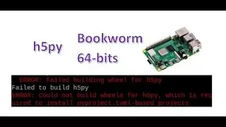 How to solve ERROR Failed building wheel for h5py on your Raspberry Pi