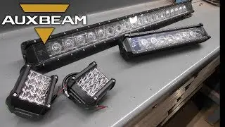 04 Polaris Ranger 6x6 Auxbeam LED фары Aux-Trend и Side Shooter