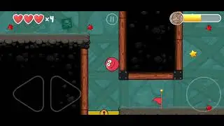 Red Ball 4 level 71 ( Cave Journey ) Walkthrough / Playthrough video.