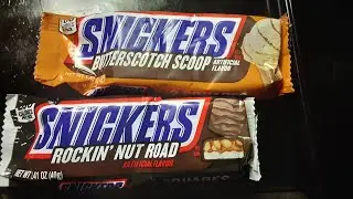 Let's try: Snickers Butterscotch Scoop and Rockin'nut road