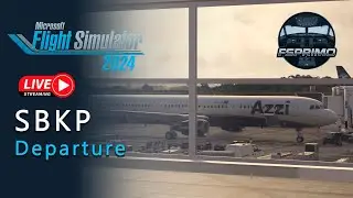 CAMPINAS - SBKP  Departure - #msfs2024 #quest3 #virtualreality #vr