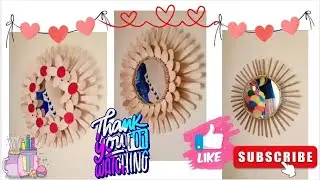 Ice cream stick wall hanging | Craft from spoon | Wall hanging craft ideas diy home decor🥰