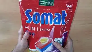 Somat All in 1 Extra 44 sztuki - opinie, recenzja, zastosowanie, unboxing, cena