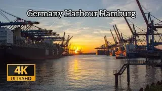 Germany Hamburg Sightseeing Harbour Sunset Hafen Walking Tour 2022