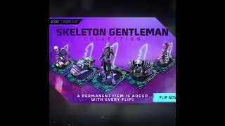 Free Fire Skeleton Gentleman Collection #armygamer2