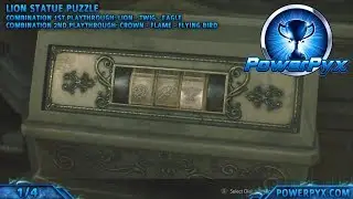Resident Evil 2 Remake All Statue Puzzle Solutions (Lion / Unicorn / Maiden) - 1st & 2nd Playthrough