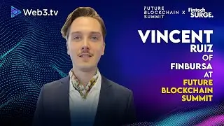 Vincent Ruiz of FinBursa at Future Blockchain Summit 2025