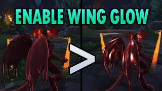 Evoker customization options to get GLOWY WINGS on Empowered Casts | Bug work-around | Dragonflight