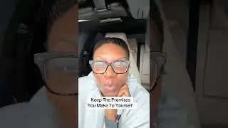 Keep The Promises To Yourself #faith #god #motivation