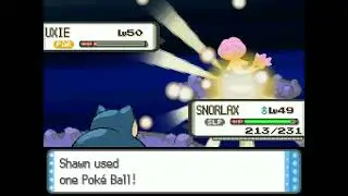 Pok&eacute;mon Diamond Version - Catching Uxie