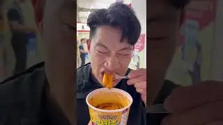 Eating Pok&eacute;mon themed food at the convenience store in Korea