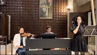 BOG TE LJUBI - klavir, violina i glas 🎹🎻🎤 | glazba za crkveno vjenčanje | Ana Petriško