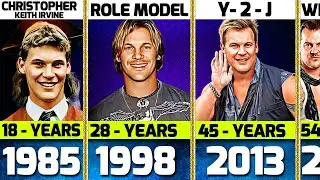 Chris Jericho Age Transformation From 1 to 54 Years Old