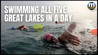 Michigan teens swim all the Great Lakes in a day