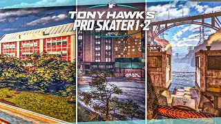 Tony Hawk's Pro Skater 1 + 2 - First Look All Tony Hawk Locations