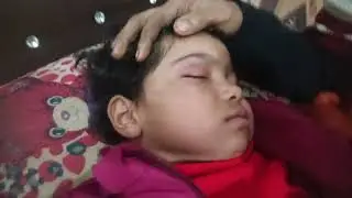 Akshita ko aj chot lg gai #viral #cute 