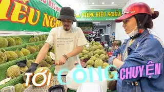 Em gái mua sầu riêng LÀM DŨNG đớ như cây cơ hết sức vui vẻ MAI GHÉ mở hàng giúp anh nhé 